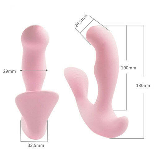 Experience Bliss with the 10-Speed Medical Silicone Heating Prostate Massager Anal Vibrator-BestGSpot