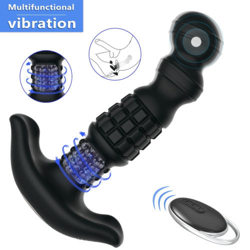 Particle Rotation Bead 10 Vibration Prostate Stimulator-BestGSpot