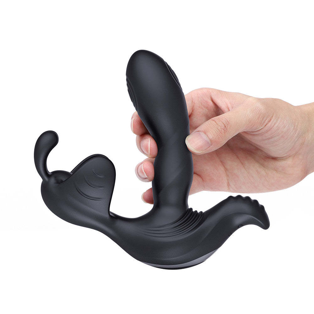 BestGspot Tapping Tip Triple Stimulation 7 Vibrating Prostate Massager-BestGSpot