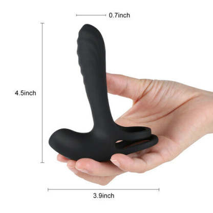 SHAND Remote Insertable Vibrating Cock Ring-BestGSpot