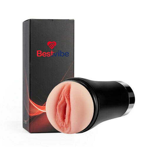 Realistic Pleasure 10 Vibrating Modes Masturbator Cup-BestGSpot