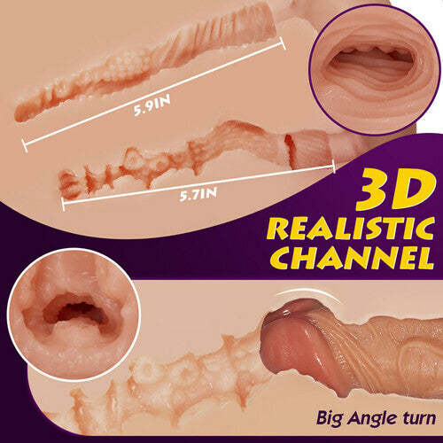 Experience Lifelike Pleasure with Tina Life-Size Twin Tunnels Realistic Vagina and Ass-BestGSpot