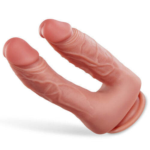 Logan 8.27-inch Lifelike Double-Ended Dildo: Suction Cup Fun-BestGSpot