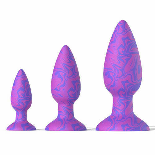 Eli Progressive Anal Training Flared Base Silicone Butt Plugs Set-BestGSpot