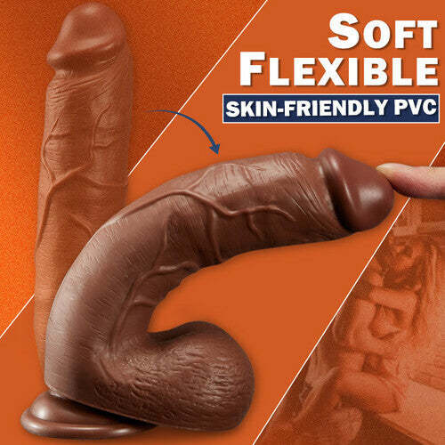 Avery 8.26-Inch Thick Realistic Dildo with Suction Cup-BestGSpot