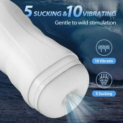 Eternal 5 Sucking 10 Vibrating Male Masturbators: Unleash Your Pleasure-BestGSpot