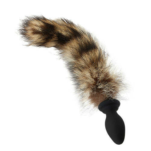 Bestgspot Raccoon Tail 10 Vibrating Anal Vibrator-BestGSpot