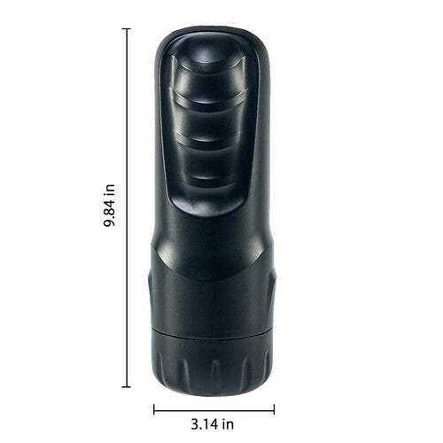 Bestgspot Black 3D Pocket Pussy Opening Masturbation Cup-BestGSpot