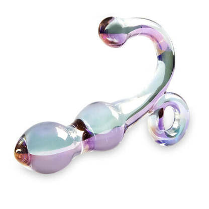 Bestgspot Colored Glass Anal Plug 5.51 in-BestGSpot