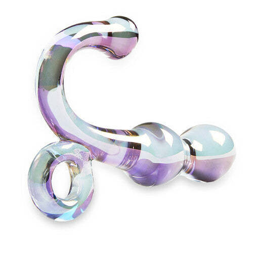 Bestgspot Colored Glass Anal Plug 5.51 in-BestGSpot