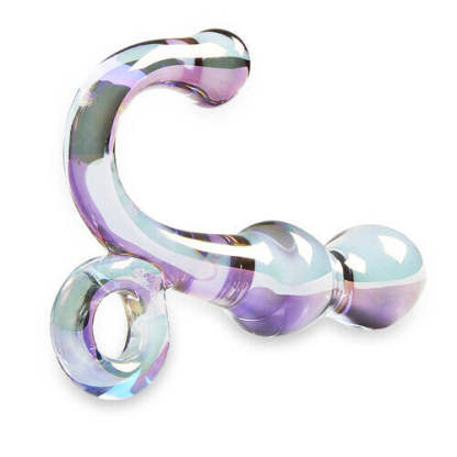 Bestgspot Colored Glass Anal Plug 5.51 in-BestGSpot