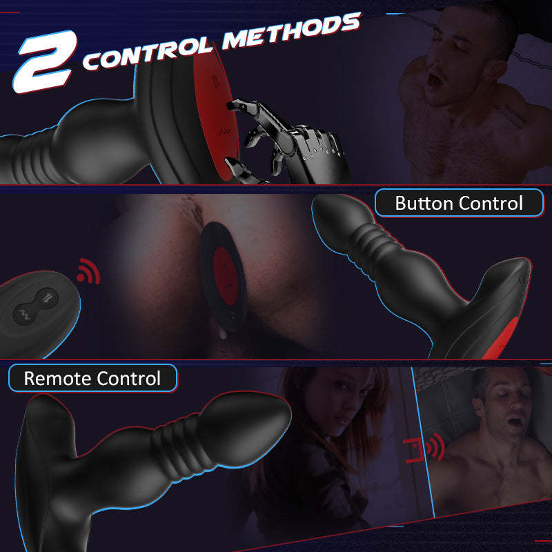 Thrust & Vibe Anal Plug - Ultimate Pleasure with Remote Control-BestGSpot