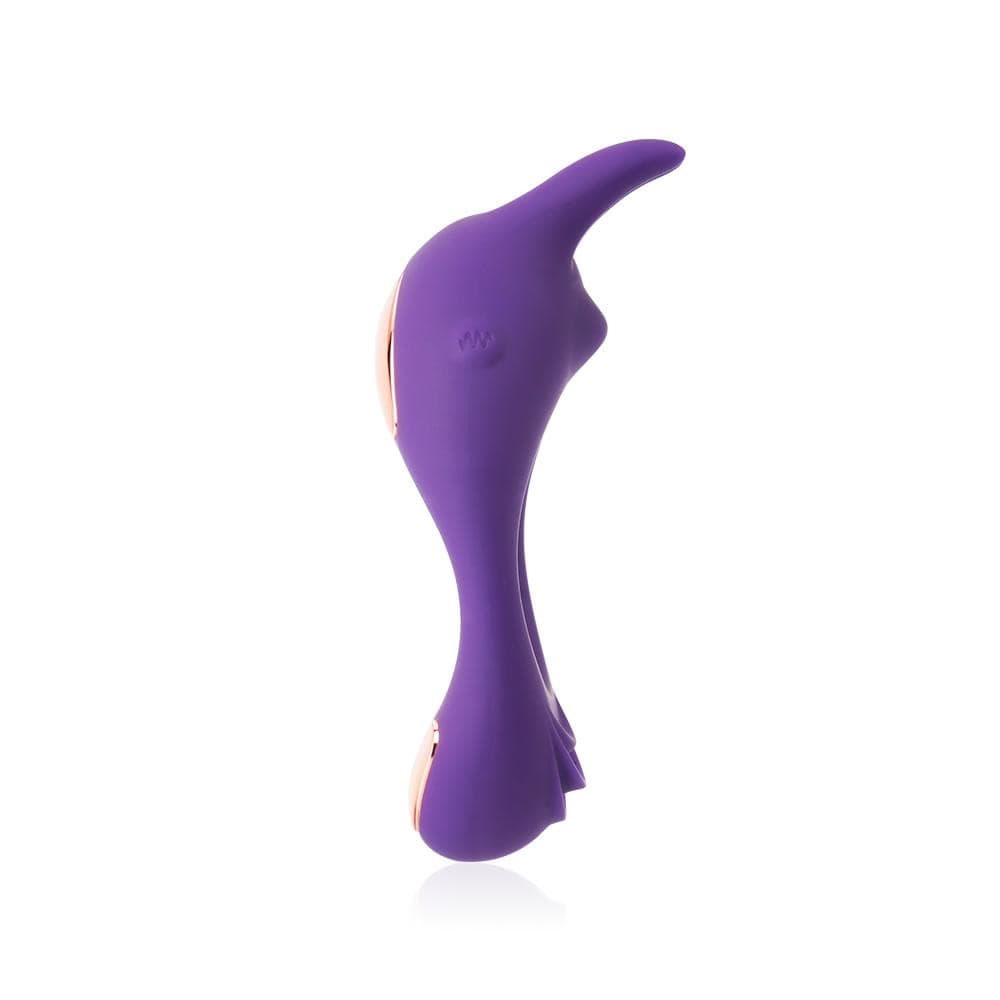 9 Vibrating Rabbit Silicone Multifunctional Cock Ring-BestGSpot