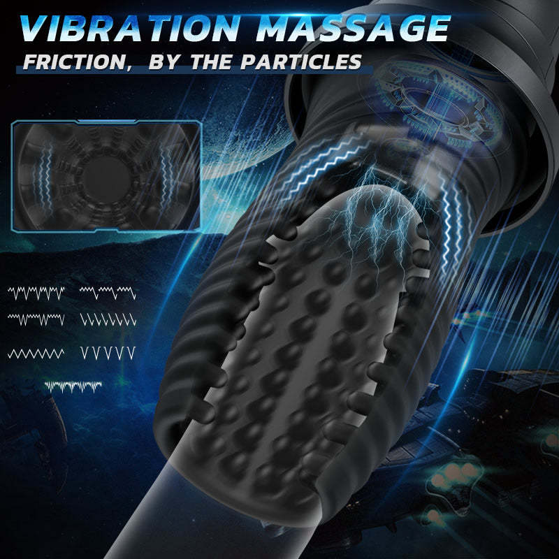 Tornado 360 Wrapped 7 Rotating Vibrating Handheld Masturbator Cup-BestGSpot