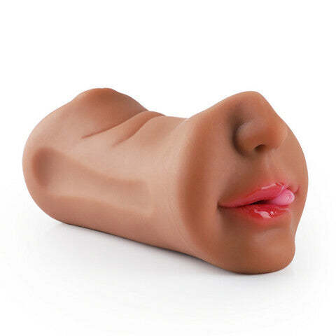 7.4" 3-in-1 Lifelike Mouth Pussy Anus Pocket Pussy-BestGSpot