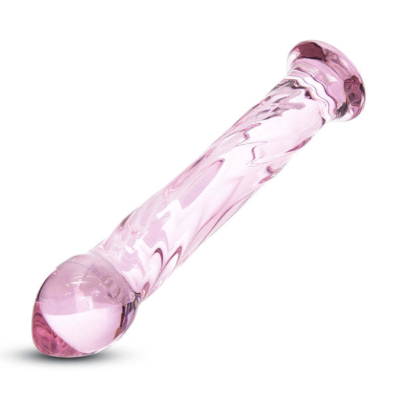 Bestgspot Crystal Glass Butt Plug / Glass Dildo 6.7 inch-BestGSpot