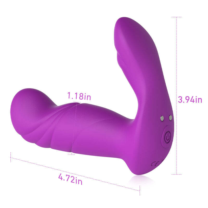 Mirage 10 Vibrations 10 Pulses Anal Prostate Massager with Remote Control-BestGSpot