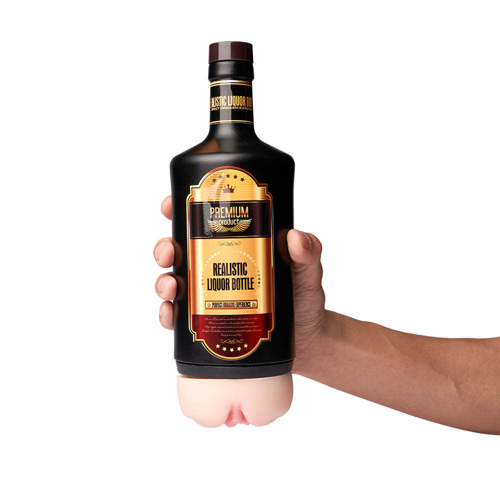 Rum Bottle-like Manual Masturbator Cup-BestGSpot