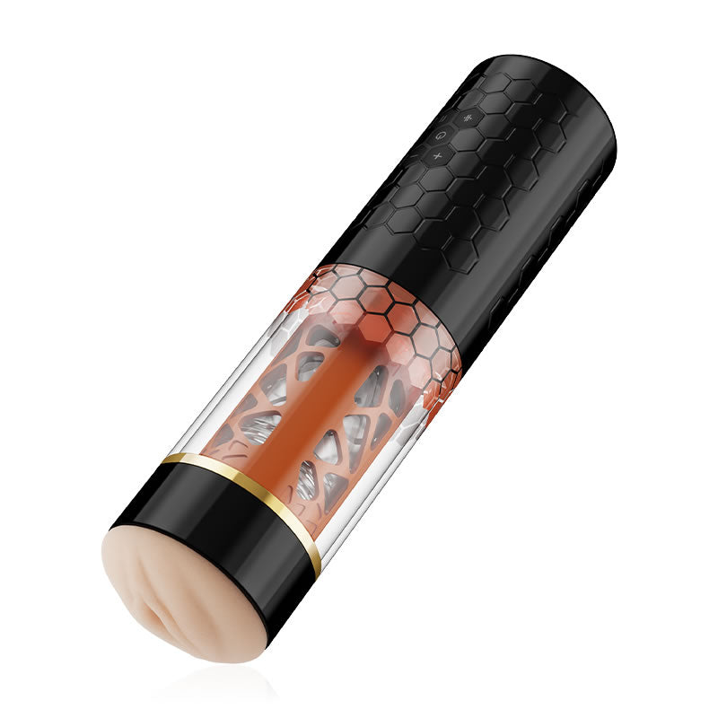 Master 6 Telescoping Rotating Hands-Free Masturbation Cup-BestGSpot