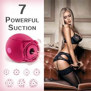7 Frequency Suction Ruby Rose Oral Sex Clitoral Stimulator Vibrator-BestGSpot