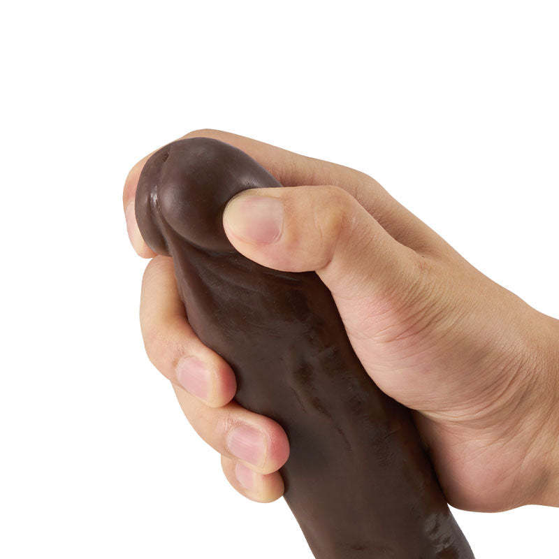 Michael 7.87-inch Big Glans Stout Man Lifelike Dildo with Strong Suction Cup-BestGSpot