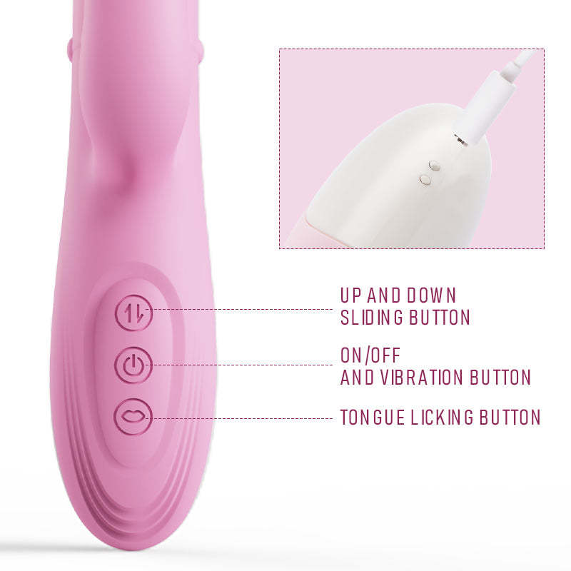 Sweetie G-Spot Vibrator with Clit Licker-BestGSpot