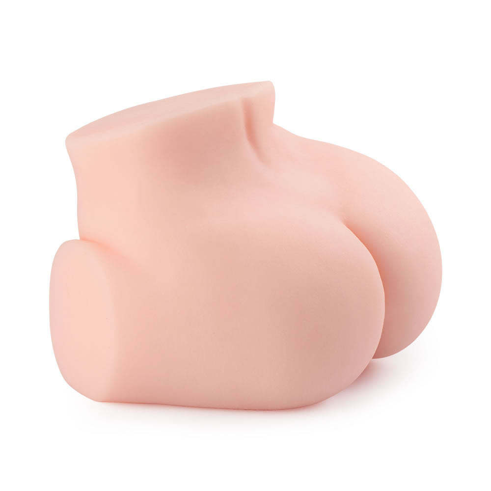 Easily Love Dual-Channel Realistic Butts - Double the Pleasure, Double the Fun-BestGSpot