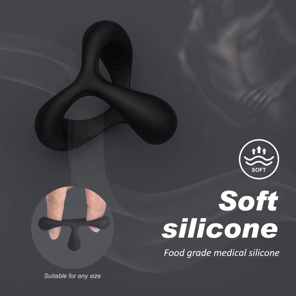 S-Hande 1.14" Silicone Penis Ring for Erection Enhancing-BestGSpot