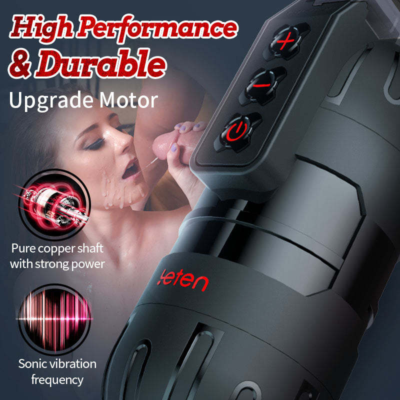 Thunder 10 Vibrating Masturbation Cup-BestGSpot