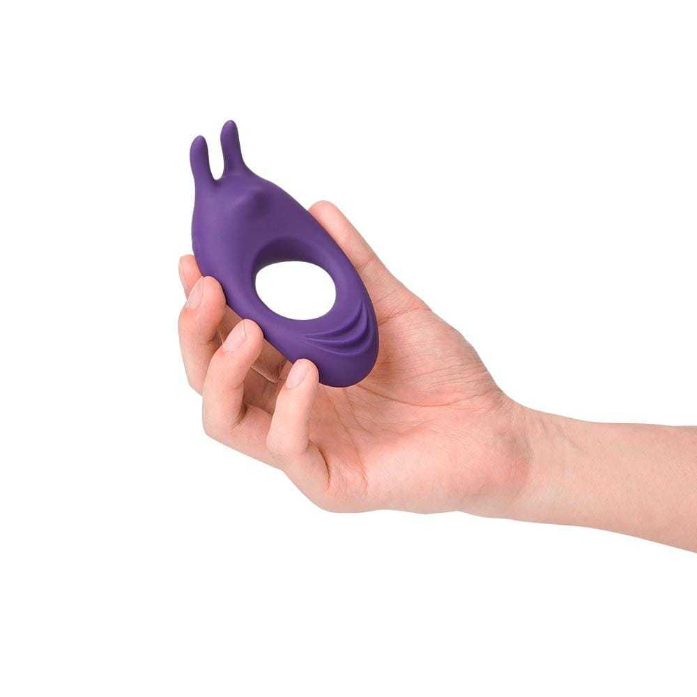 9 Vibrating Rabbit Silicone Multifunctional Cock Ring-BestGSpot