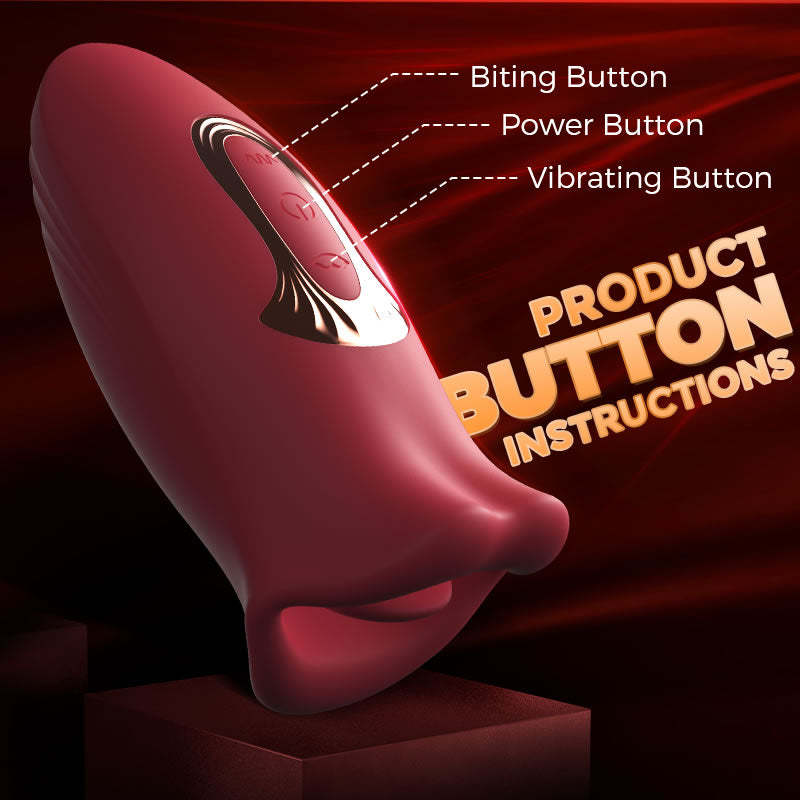 Ramsdell 10 Biting Modes & 10 Vibrating Speeds Women Vibrator-BestGSpot