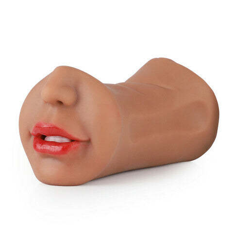 7.4" 3-in-1 Lifelike Mouth Pussy Anus Pocket Pussy-BestGSpot
