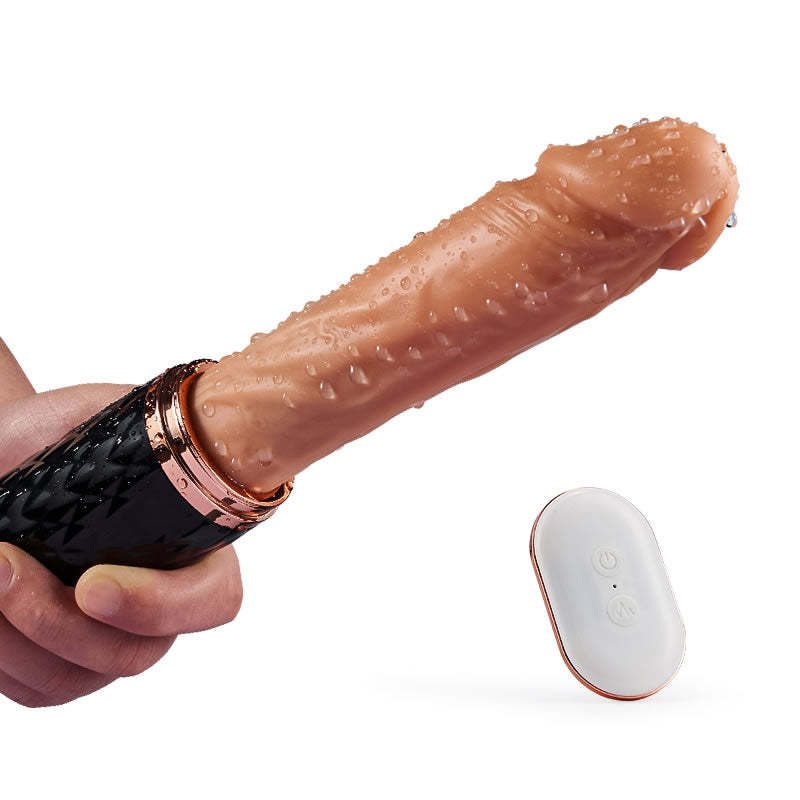 Venus 5.4-Inch Lifelike Silicone Realistic Dildo - 7 Vibrating, 7 Telescoping-BestGSpot