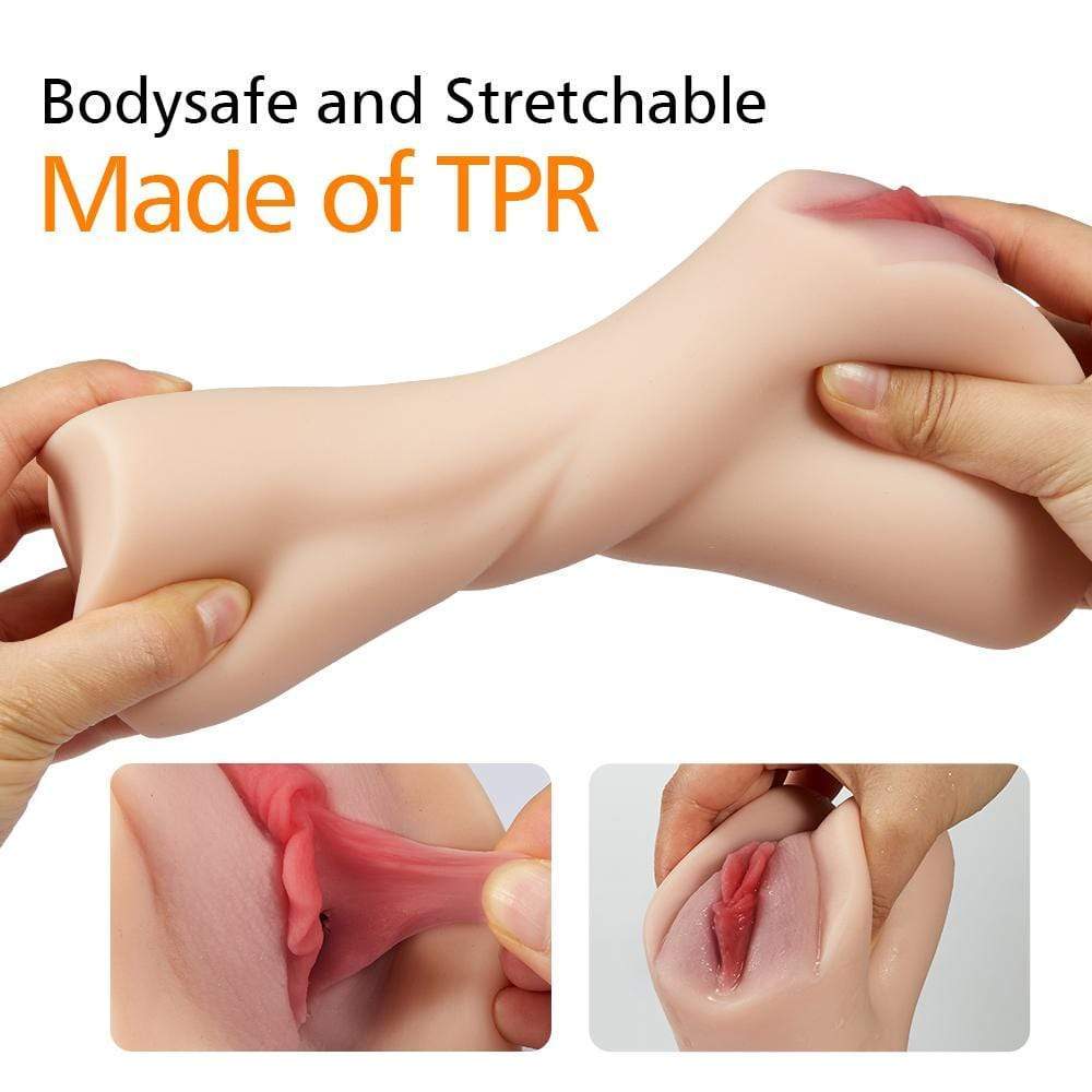 Dual Tunnel Pleasure: Realistic Garnet Labia Pocket Pussy-BestGSpot