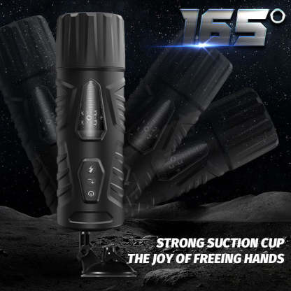 Carl 7 Thrusting Rotating Modes with Strong Suction Cup for Penis Stimulation Male Masturbator Cup-BestGSpot