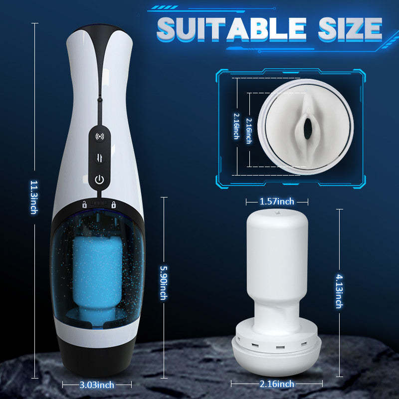 Automatic Telescopic Masturbation Cup | Experience Pleasure Revolution-BestGSpot