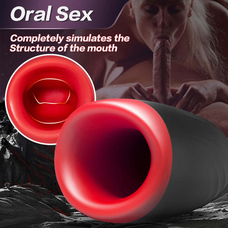 Liam 3-in-1 Clamping Vibrating Heating Powerful Masturbator-BestGSpot