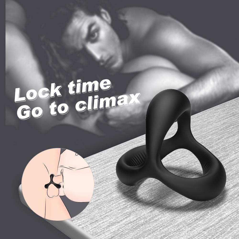 S-Hande 1.14" Silicone Penis Ring for Erection Enhancing-BestGSpot