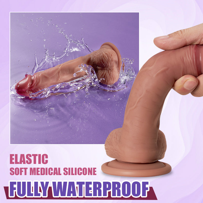 Eirian Beginner-Friendly Vagina & Anal Lifelike Silicone Strap-On Dildo-BestGSpot