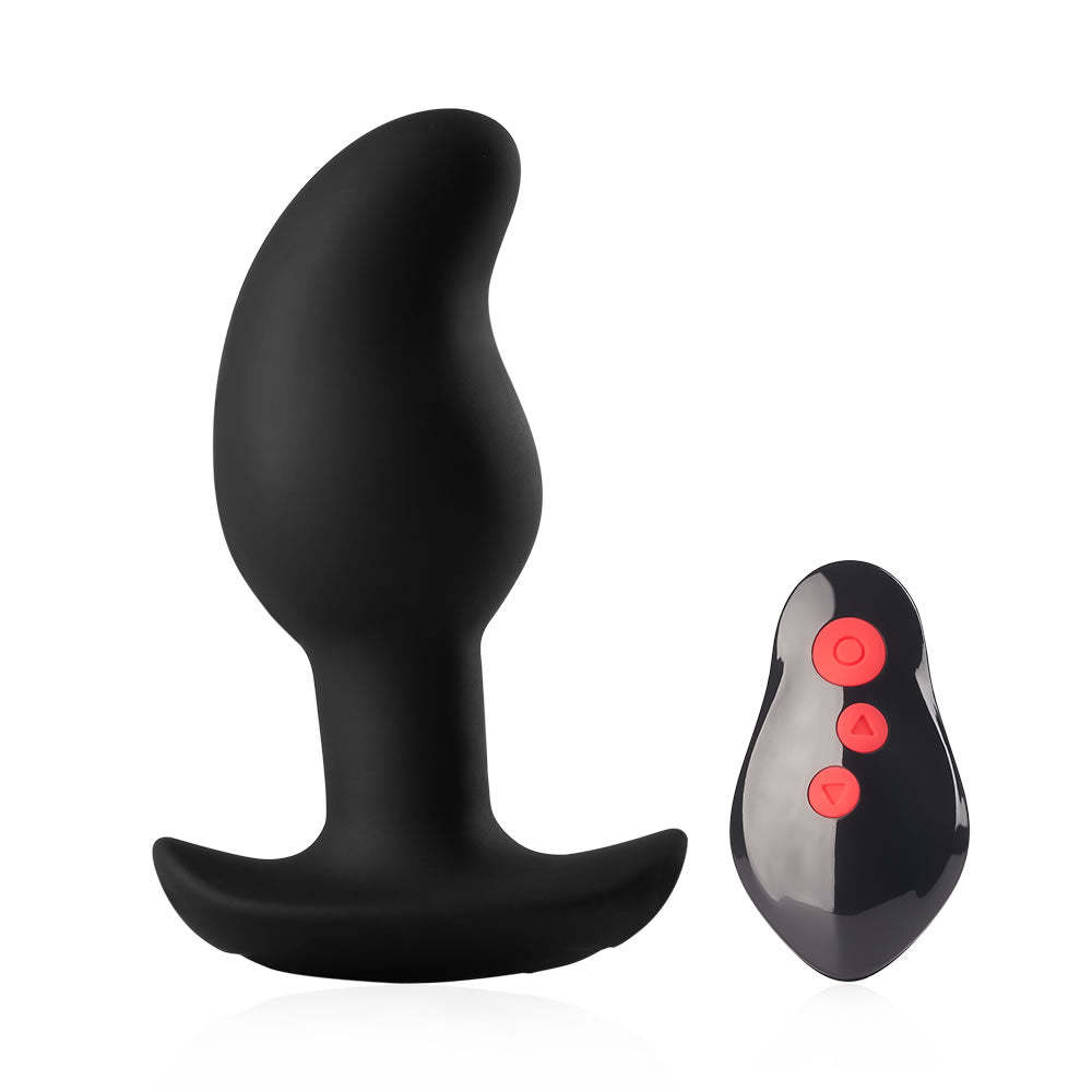 Silicone E-Stim Remote Anal Exerciser - Enhanced Pleasure and Fitness-BestGSpot