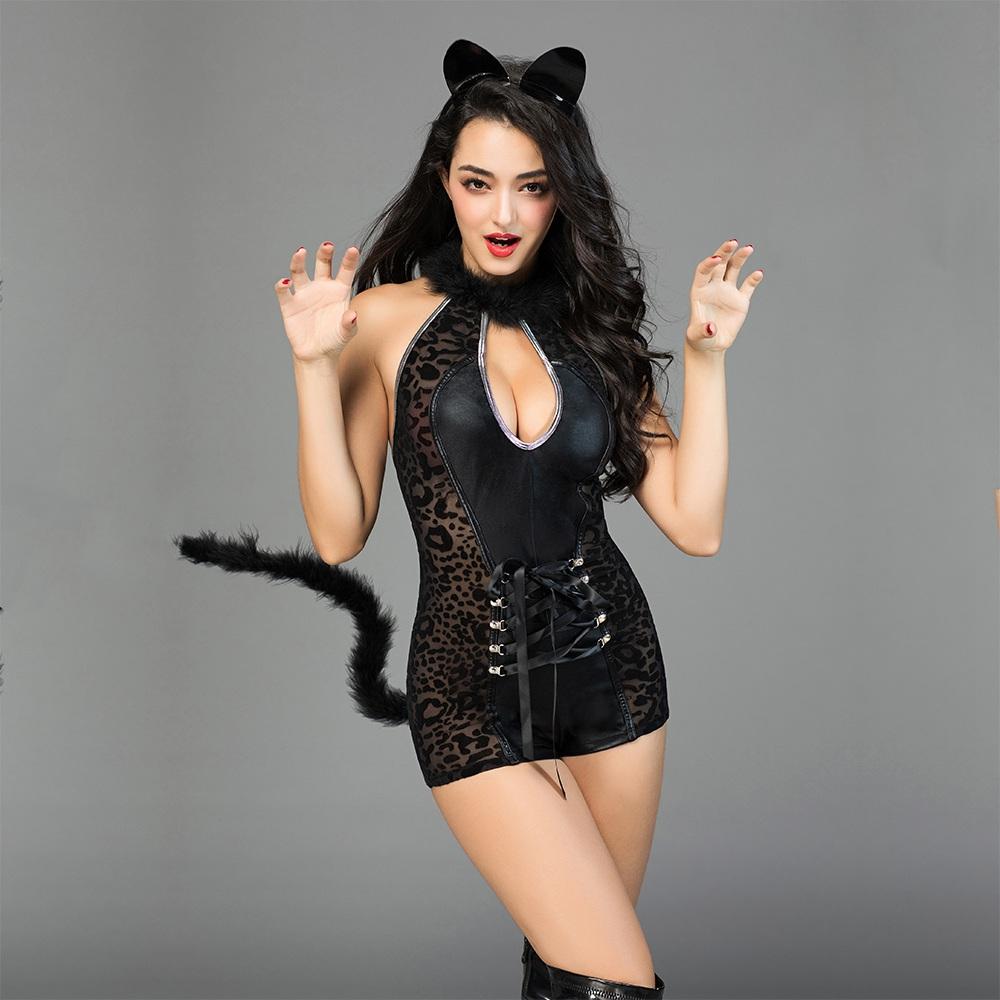 Kitty Cat Sexy Adult Roleplay Costume-BestGSpot