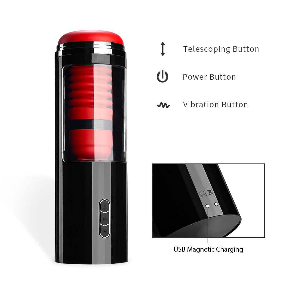 7 Trusts & 7 Vibrations Flame Rose Masturbation Cup - Ignite Your Passion-BestGSpot
