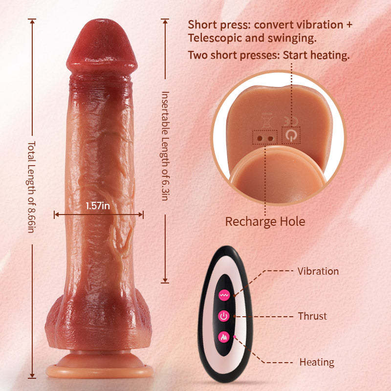 Mask Swinging Vibrating Dildo | Unlock Your Pleasure-BestGSpot