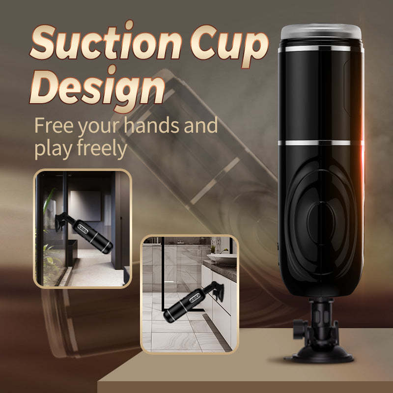 Effortless Fun Masturbation Cup with Telescoping and Spinning Action-BestGSpot