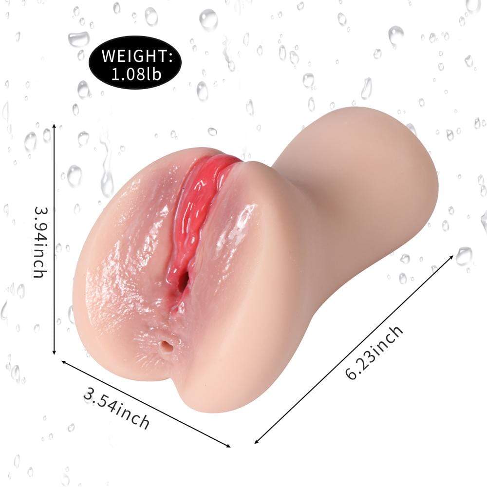 6.23'' 3D Texture Realistic Clitoris Pocket Pussy Stroker-BestGSpot