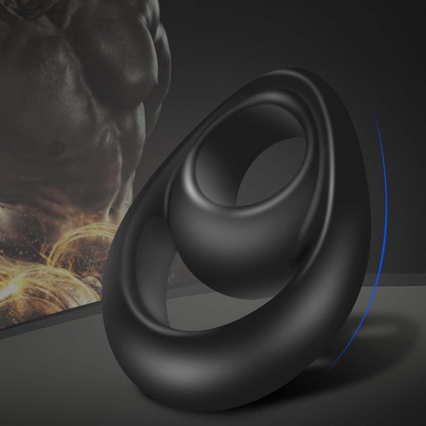 AllOver Silicone Penis Ring-BestGSpot