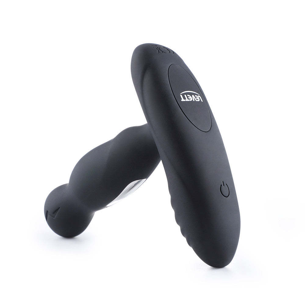 Levett E-Stim 360 Rotation Vibrating Prostate Anal Plug with Remote Control-BestGSpot