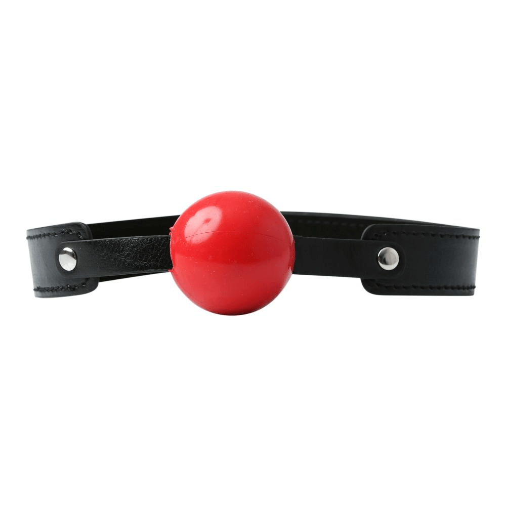 Sex And Mischief Solid Red Ball Gag-BestGSpot
