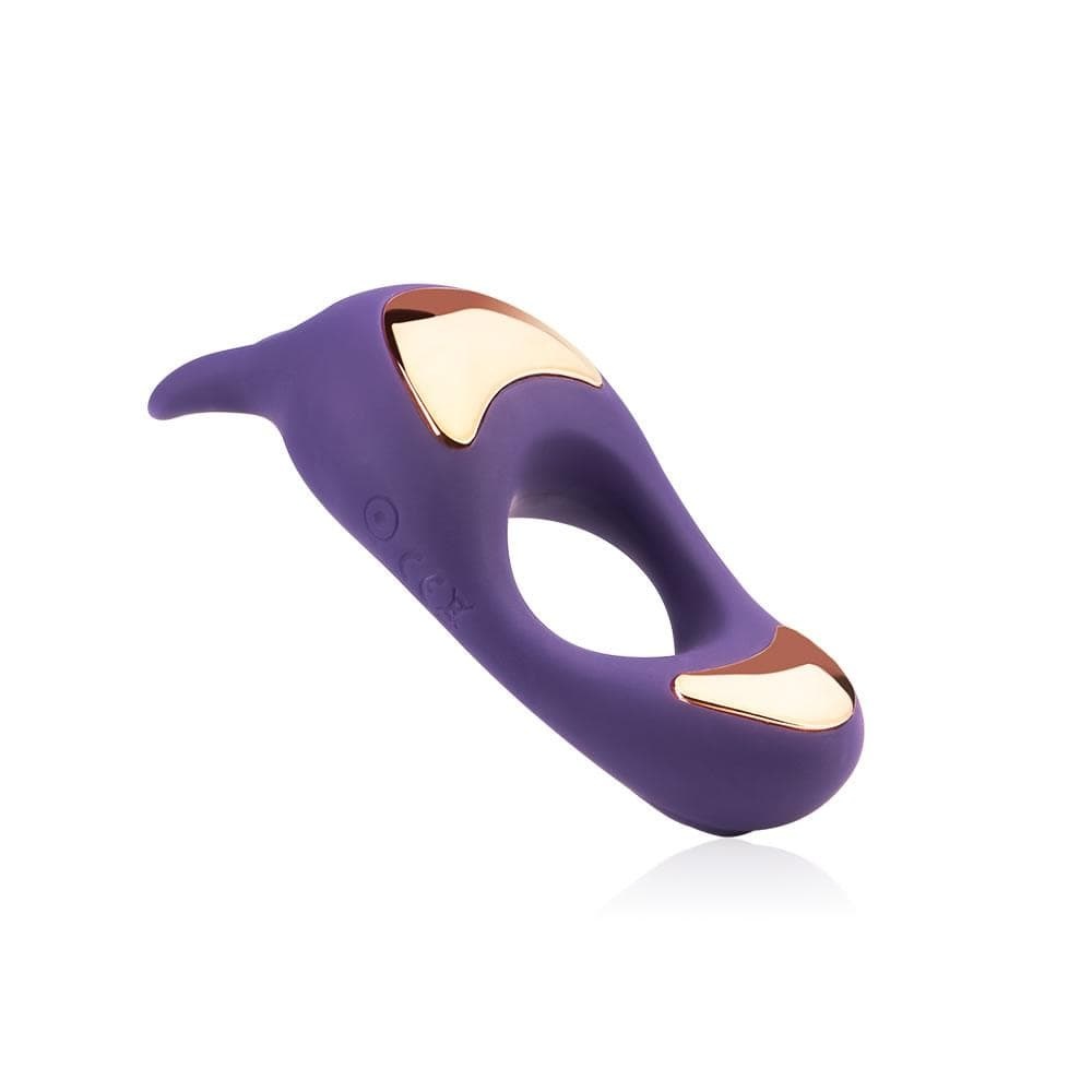 9 Vibrating Rabbit Silicone Multifunctional Cock Ring-BestGSpot