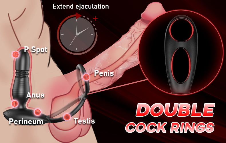 Vibrating Double Cock Rings
